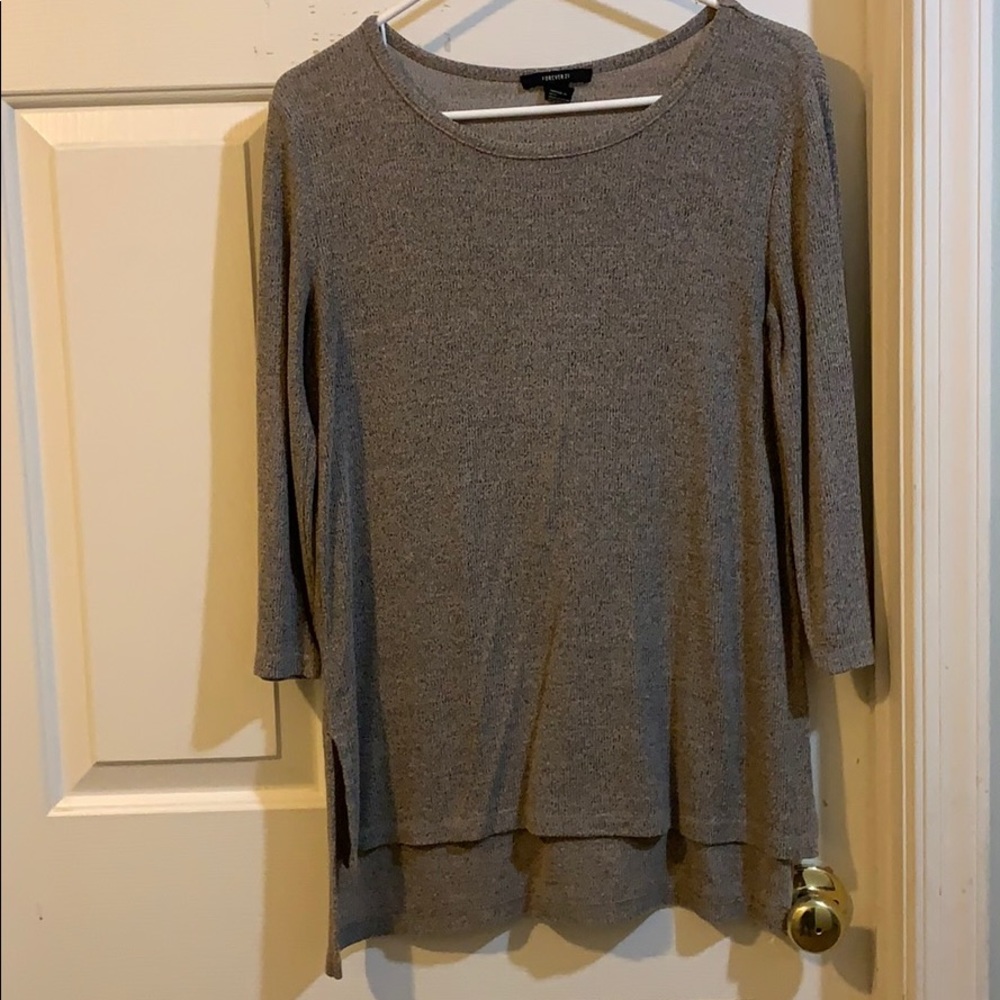 Gray sweater